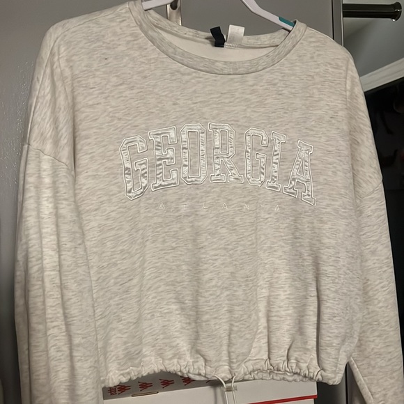 cropped sweater - Picture 3 of 8